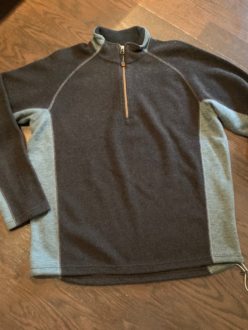 Zegna Sport half-zip fleece top